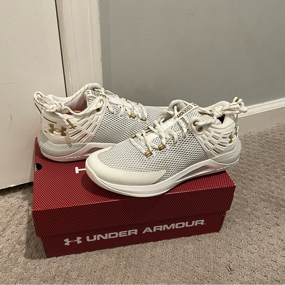 Under Armor HOVR Block City Women’s Volleyball Shoes NIB 8.5